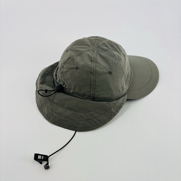 Stetson No Fly Zone Fishing Hat Baseball Cap L-XL Neck Flap UPF 50 6 Panel Beige - Picture 4 of 8